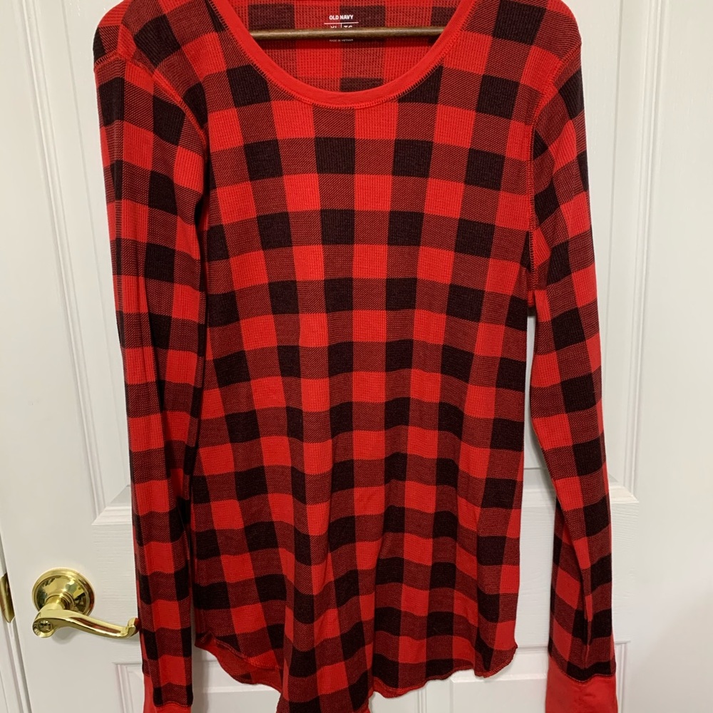 Old navy buffalo plaid thermal XL Tall